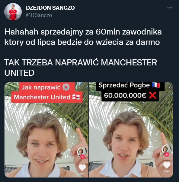 Tiktoker zdradza, JAK NAPRAWIĆ Manchester United! :D